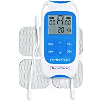 TensCare Perfect Tens - Estimulador muscular- color blanco y azul